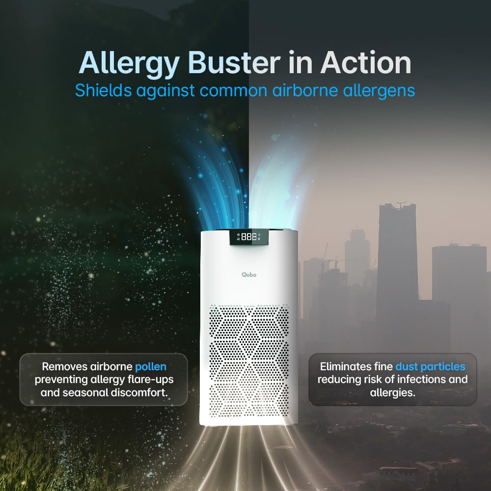 Qubo Smart Air Purifier Q500 for Home by Hero Group