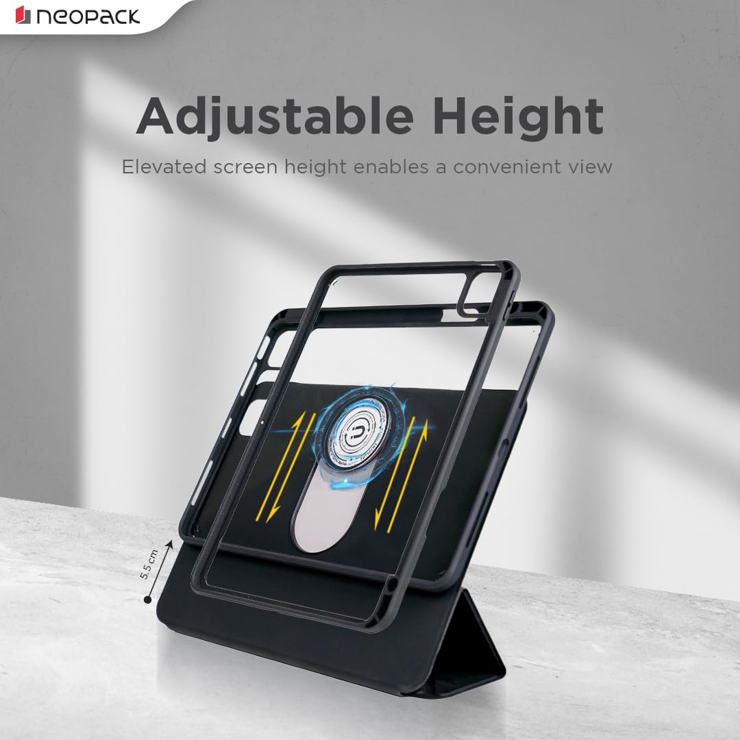 Neopack Swivel Magnetic Case with Pencil Holder