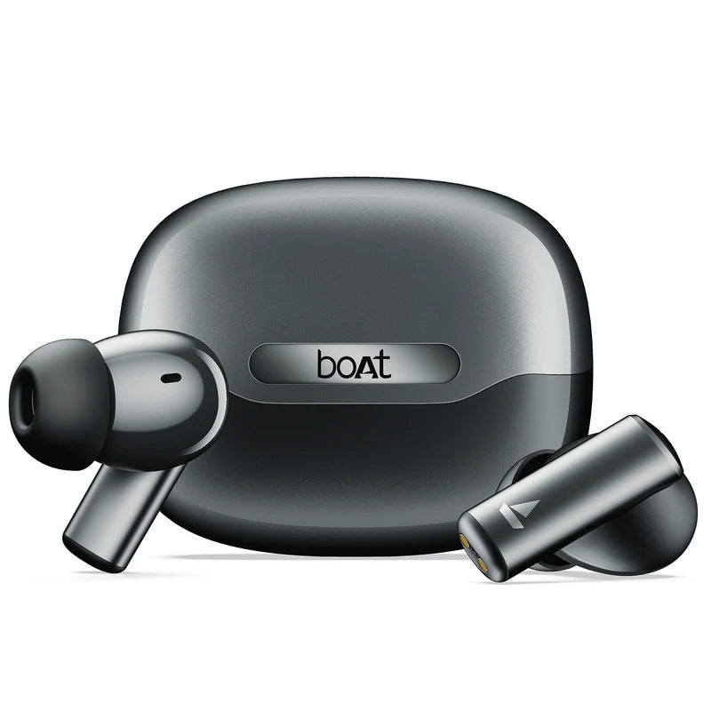 boAt Airdopes Prime 701 ANC Obsidian Grey