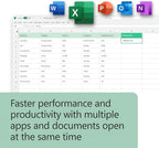 Microsoft Office Home and Business 2021 for PC or Mac, Lifetime Validity