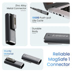 Ambrane Magnetic L-Tip USB C Adapter