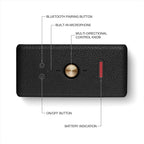 Marshall Emberton III Compact Portable Bluetooth Speaker | Black & Brass