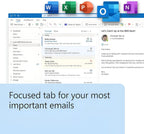 Microsoft Office Home and Business 2021 for PC or Mac, Lifetime Validity