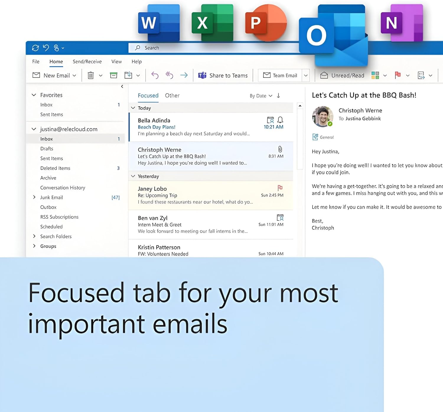 Microsoft Office Home and Business 2021 for PC or Mac, Lifetime Validity