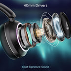 boAt Rockerz 480 Bluetooth Headphones with Mic