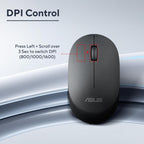 ASUS MW105 Multi-Device Wireless Bluetooth Silent Mouse