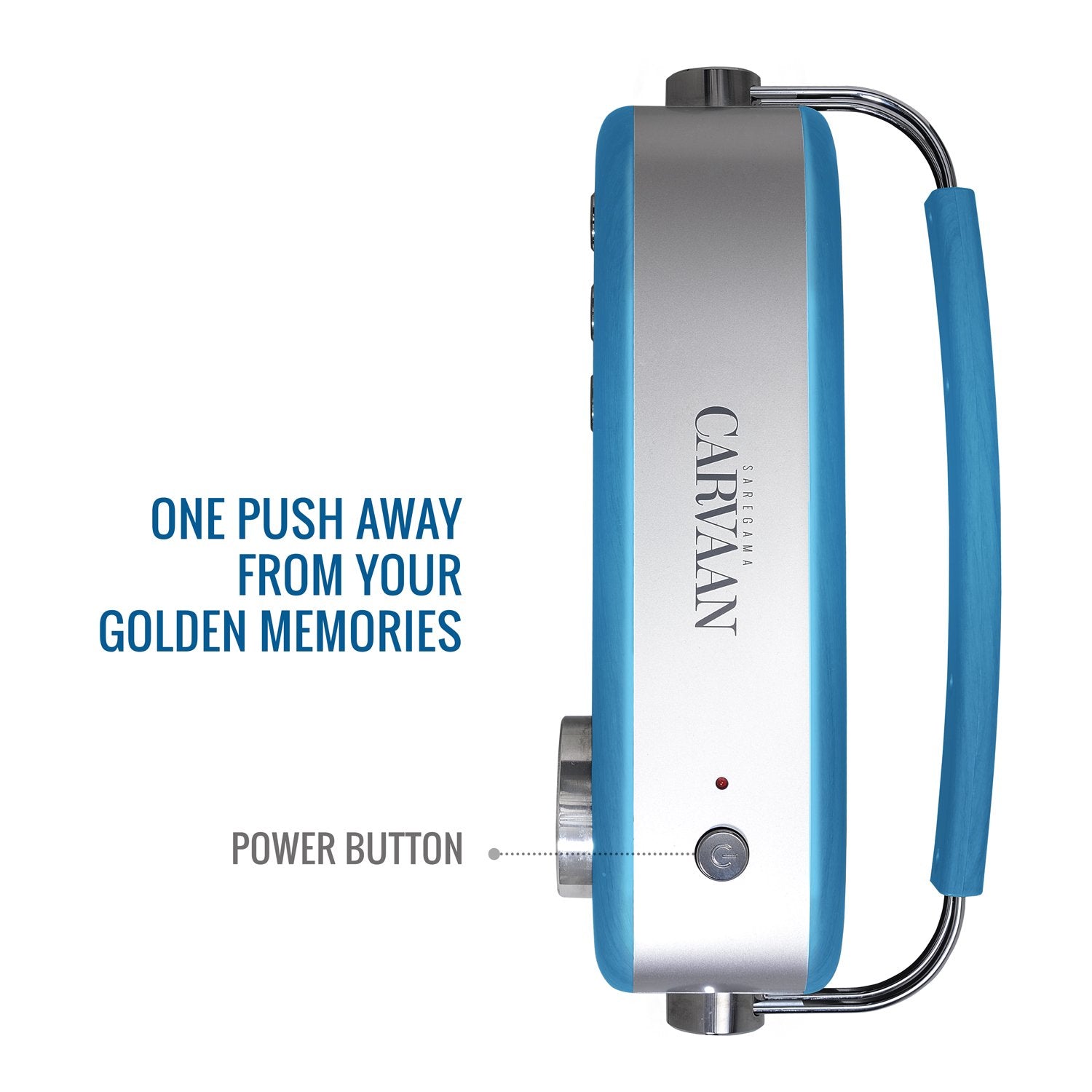 Saregama Carvaan Portable Digital Music Player (Electric Blue)