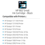 HP 802 Small Tri-color Cartridge