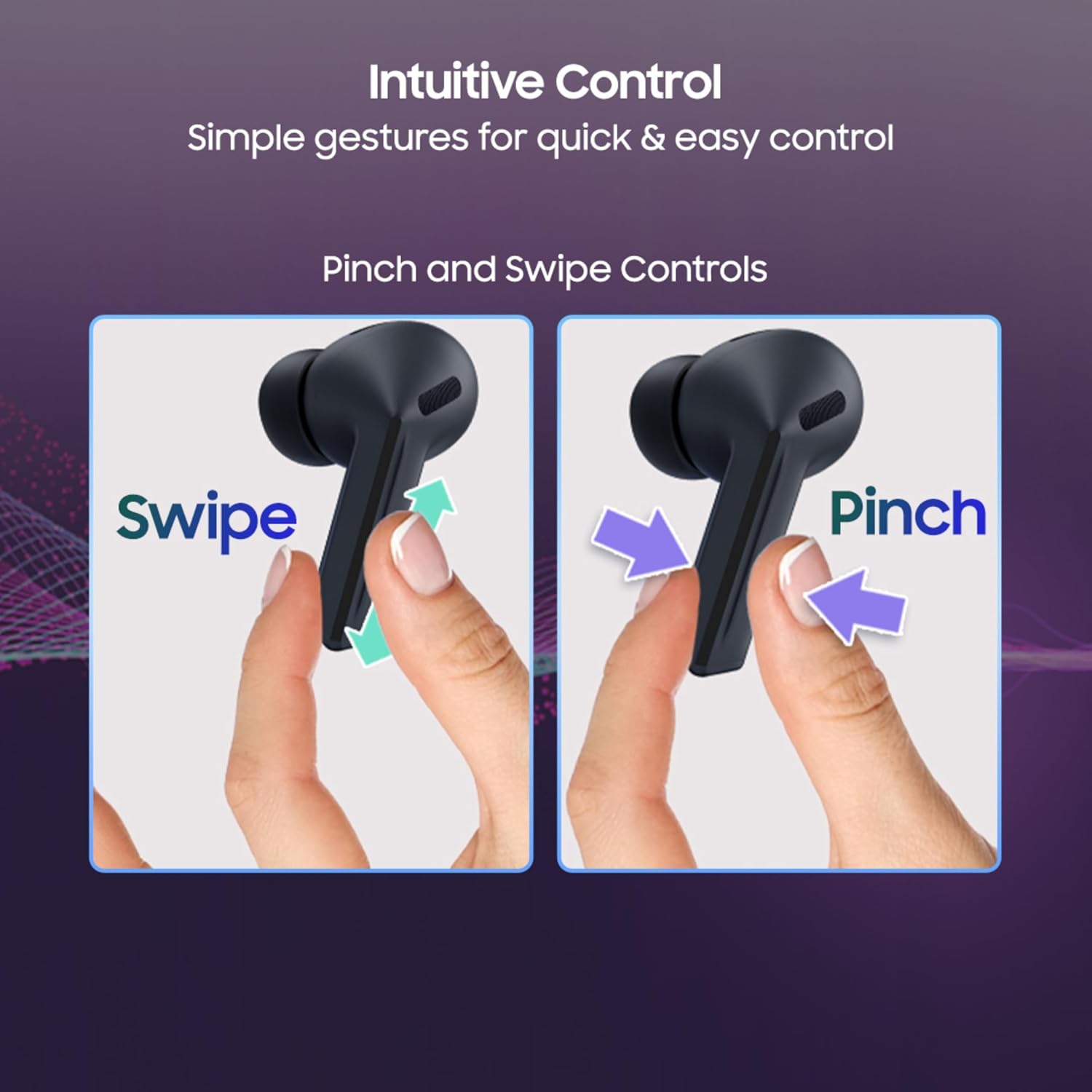 Samsung Galaxy Buds3 FE (Black) with Galaxy AI