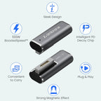 Ambrane USB C to Magnetic T-Tip Adapter