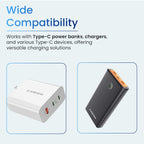 Ambrane USB C to Smart Tip Connector for Dell Laptops