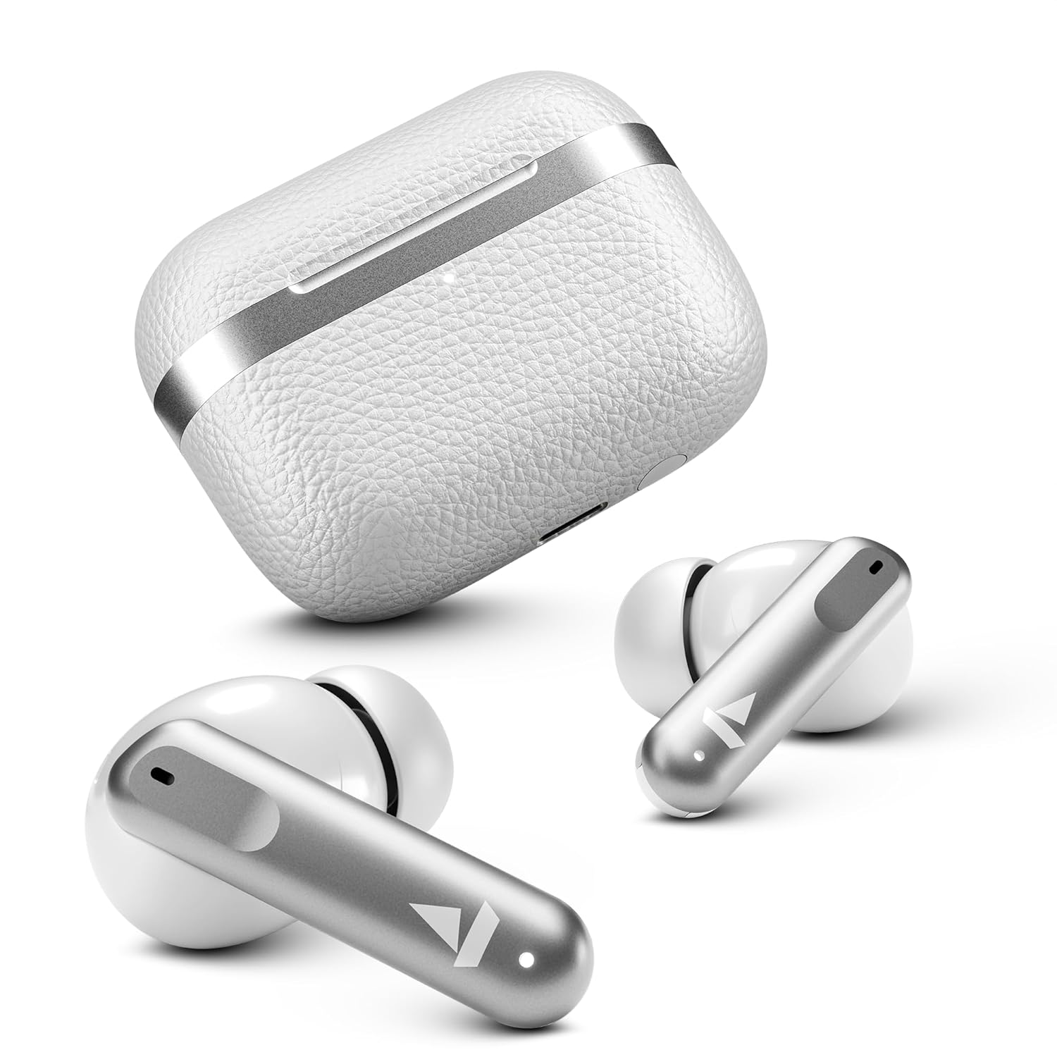 boAt Airdopes 111v2, Leather Finish |WS in Ear Earbuds Wireless Earphones with mic