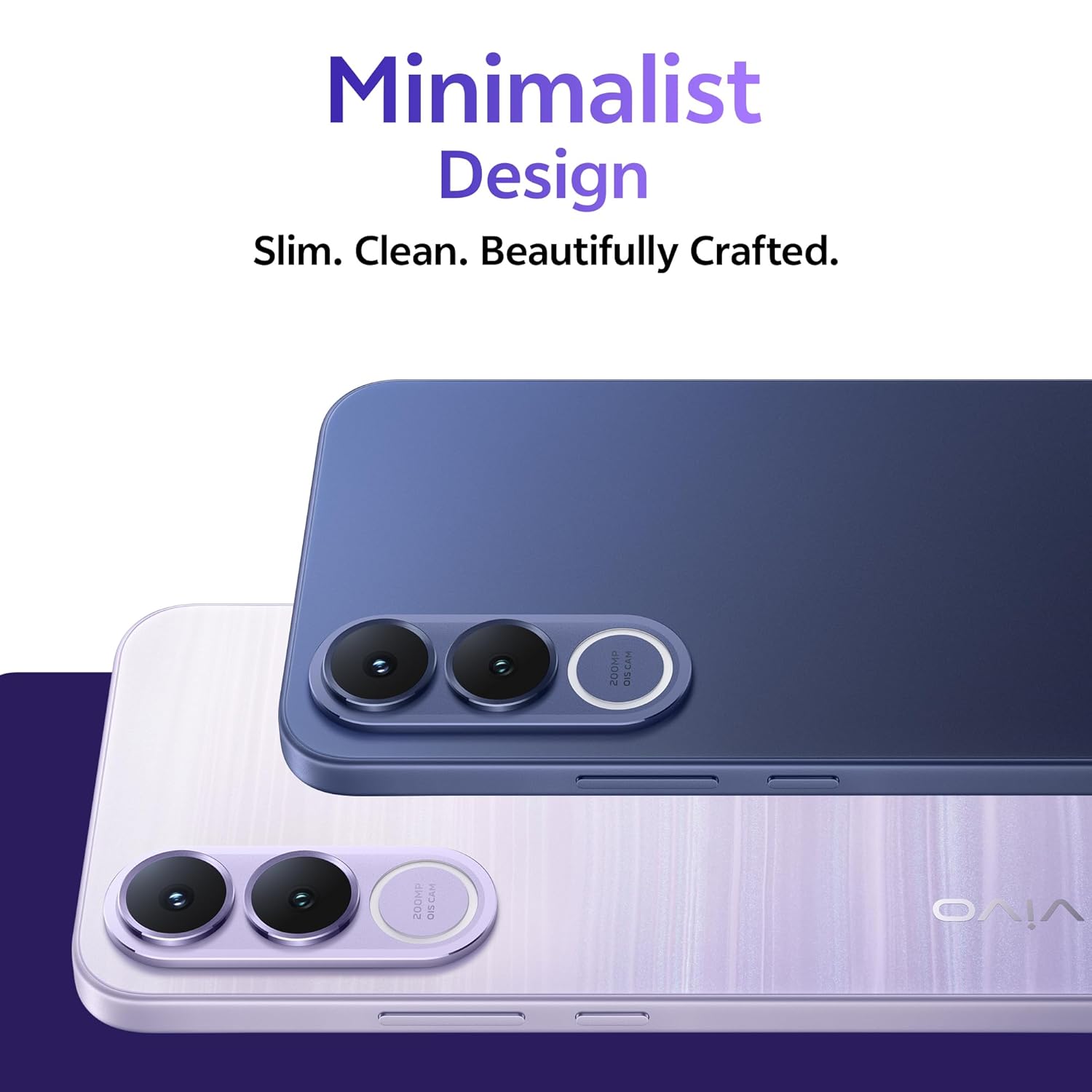 vivo V70 FE 5G (Northern Lights Purple, 8GB RAM, 256GB Storage)