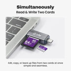 EVM 4-in-1 OTG Card Reader USB 3.0 Type-C