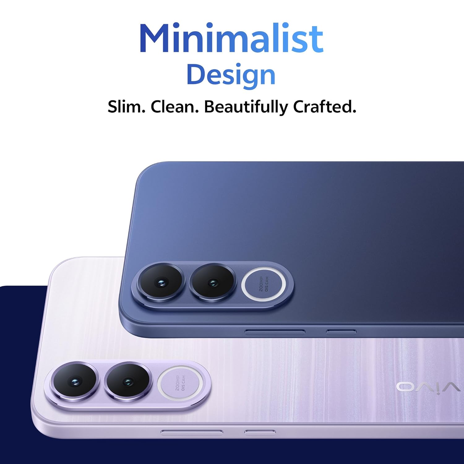 vivo V70 FE 5G (Monsoon Blue, 8GB RAM, 256GB Storage)
