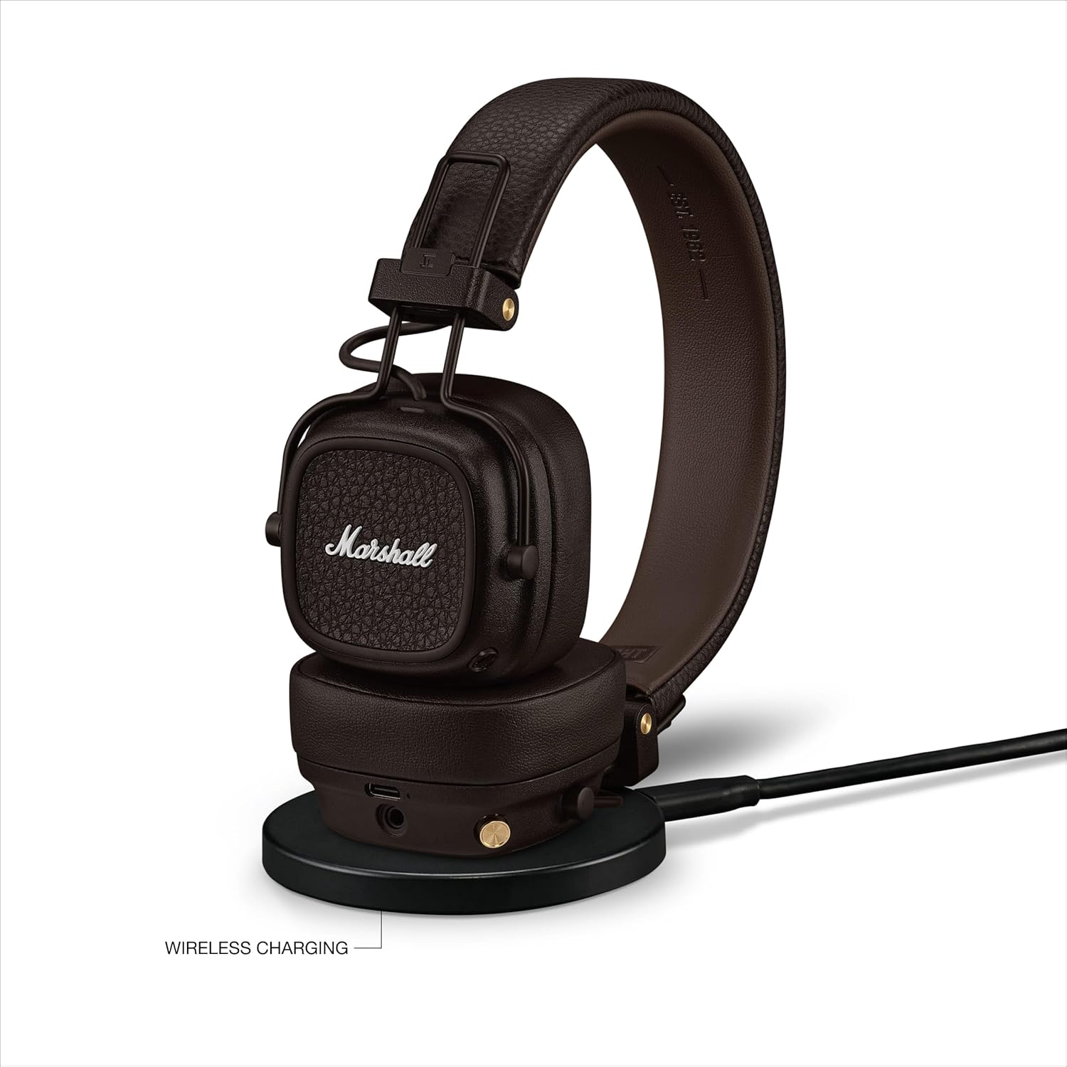 Marshall Major V Wireless On Ear Headphones, Brown