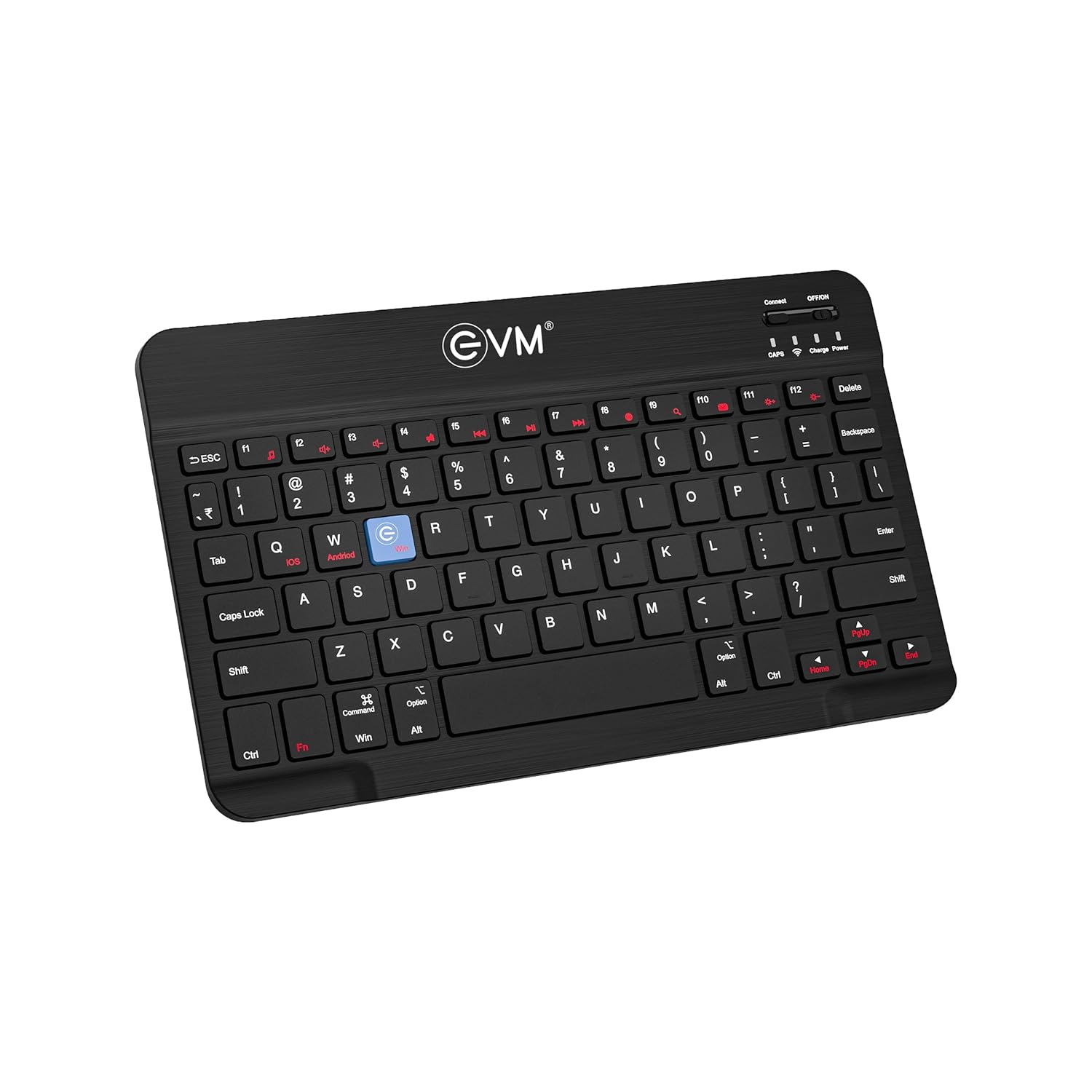 EVM EnEdge 9.7" Ultra-Slim Bluetooth Keyboard with Type-C Rechargeable Battery