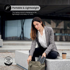 Portronics My Buddy Hexa 5 Laptop Stand with Foldable & Ventilated Design (Laptop Cooling Pad)