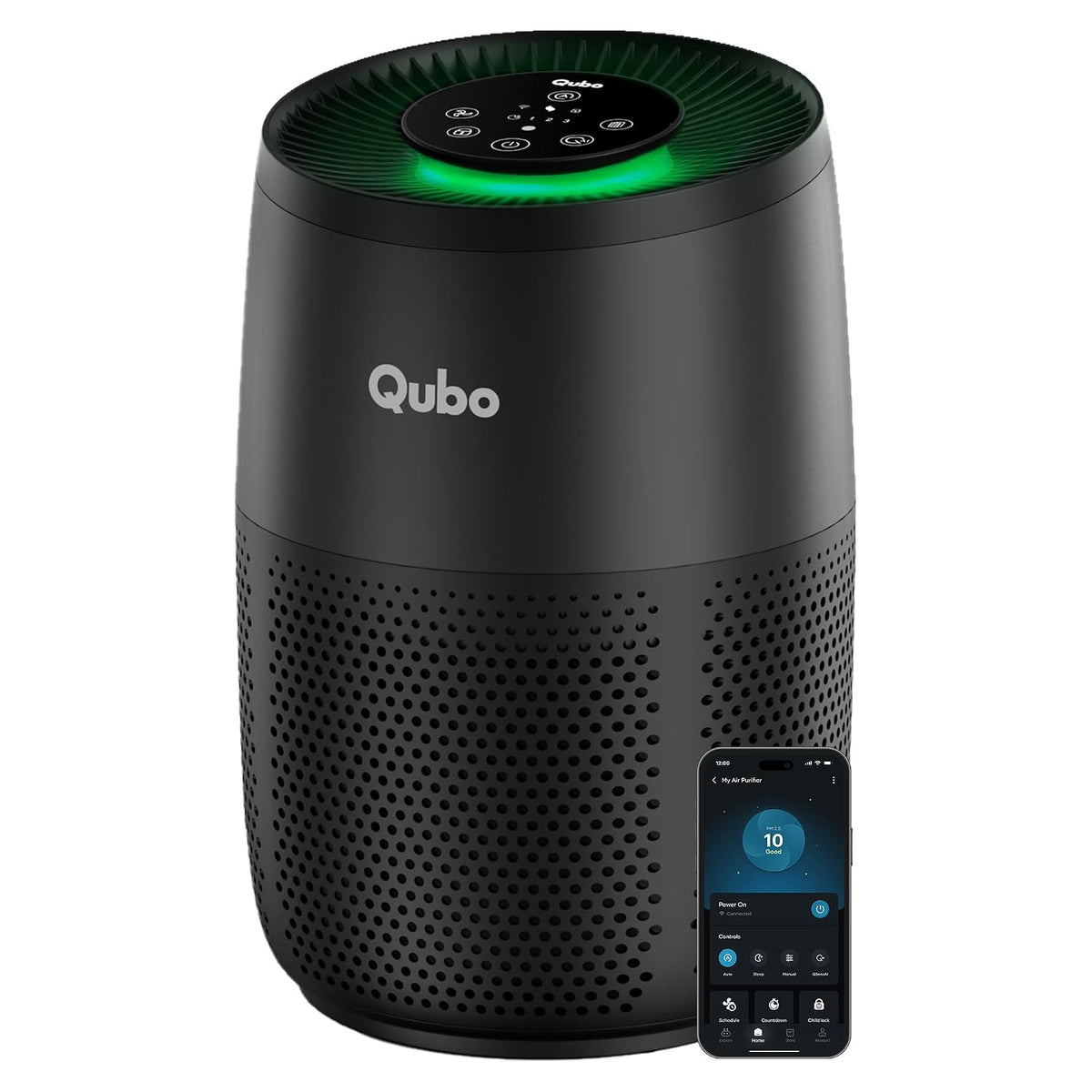 Qubo R250 Smart Air Purifier for bedroom by Hero Group| Up to 250 SqFt