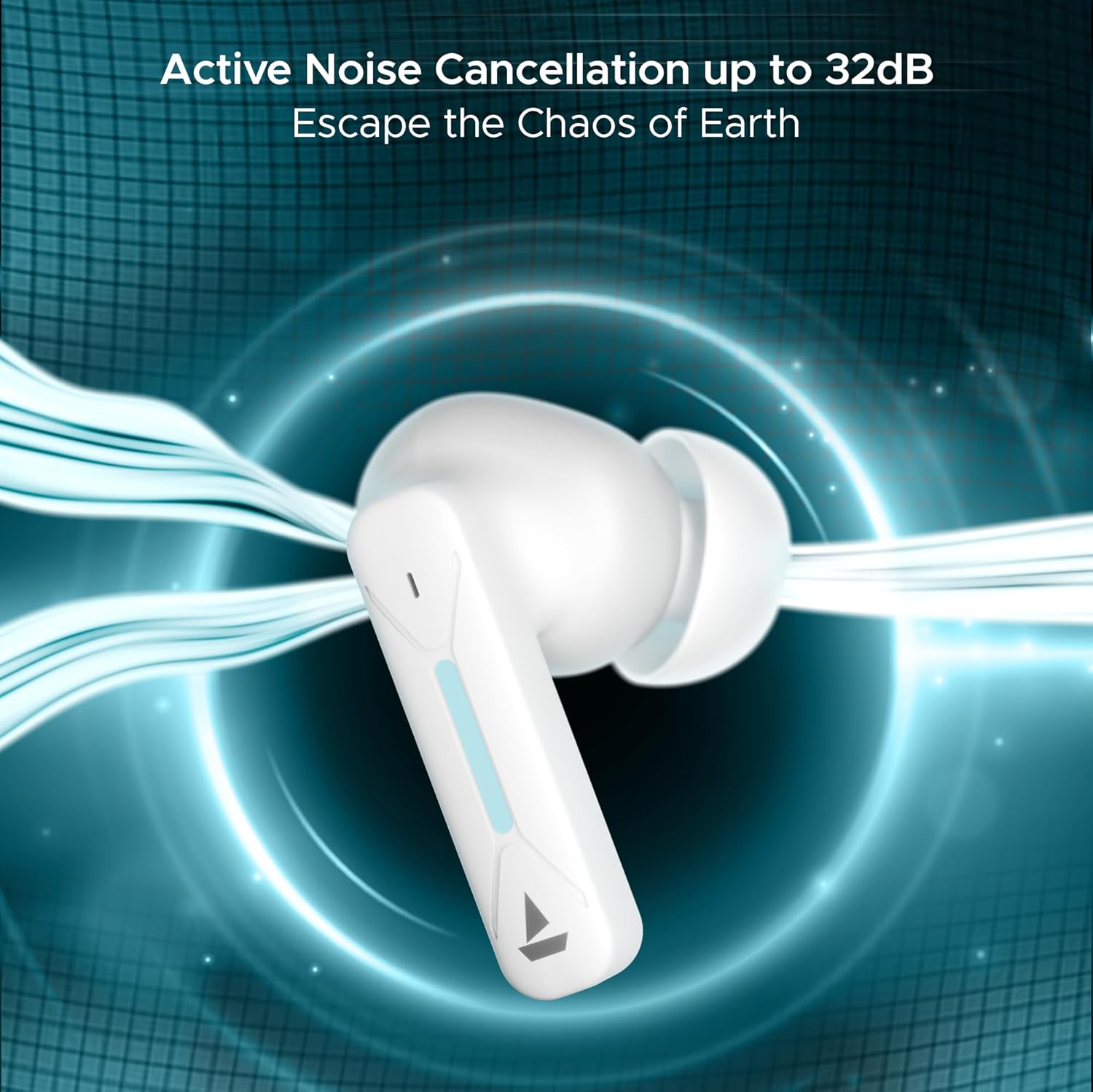 Boat Immortal Airspeed Pro Truly Wireless in- Ear Earbuds w/ 32dB ANC