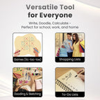 Portronics Ruffpad 15 Re-Writable LCD Screen 38.1cm (15-inch) Writing Pad for Drawing