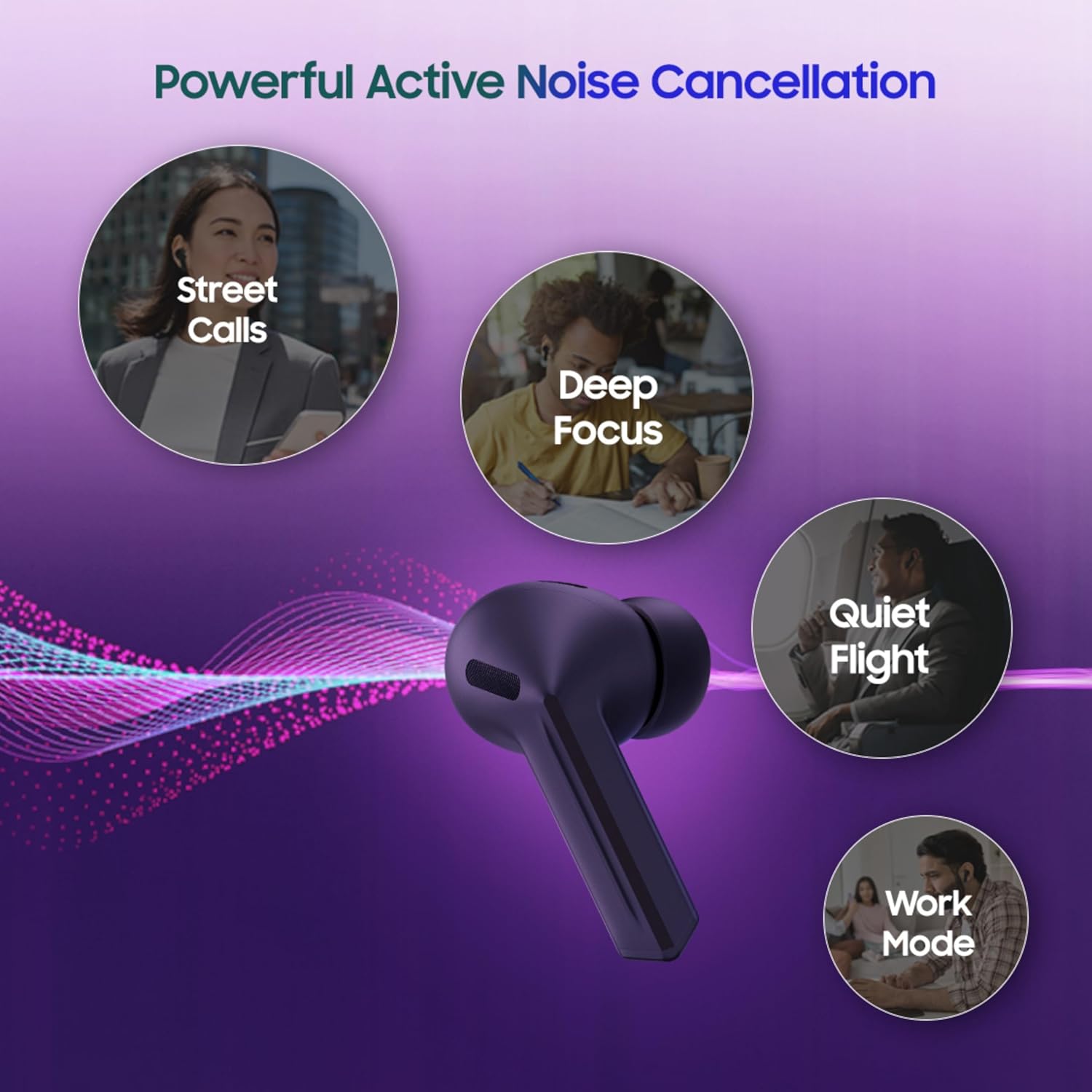 Samsung Galaxy Buds3 FE (Black) with Galaxy AI