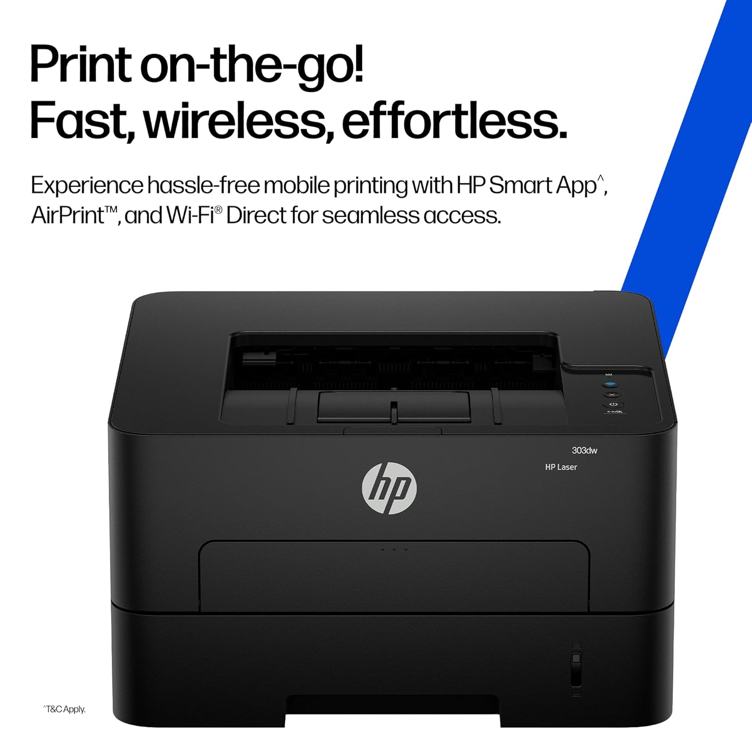 HP 303dw Auto Duplex WiFi Laser Printer (New Launch), 30 PPM, 256 MB Memory