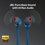 JBL Tune 310 Wired in Ear Type C Headphones, Hi-Res Audio with Digital-to-Analog Converter