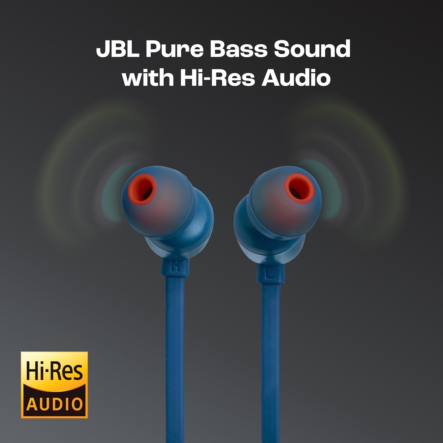 JBL Tune 310 Wired in Ear Type C Headphones, Hi-Res Audio with Digital-to-Analog Converter