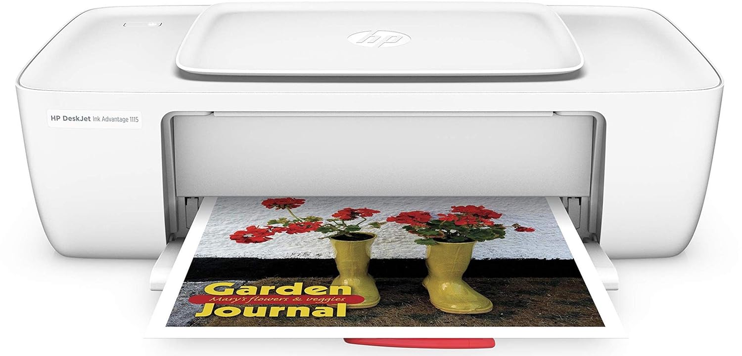 HP DeskJet Ink Advantage 1115 Single Function Color Inkjet Printer (Ink Cartridge)