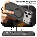 Vaku Luxos® Glassy Magpro TPU for iPhone 17 Pro Max (Smokey Transparent)