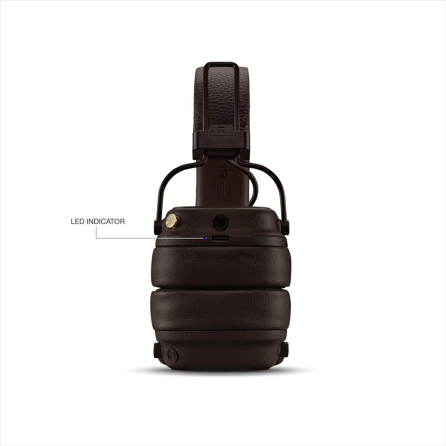 Marshall Major V Wireless On Ear Headphones, Brown