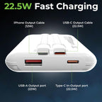 UltraProlink Power Bank 10000mah Fast Charging|16.8mm Slim