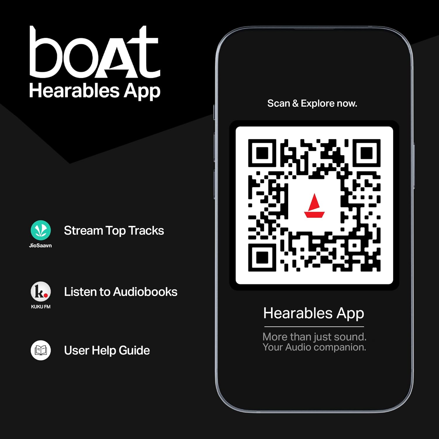 boAt Rockerz 480 Bluetooth Headphones with Mic