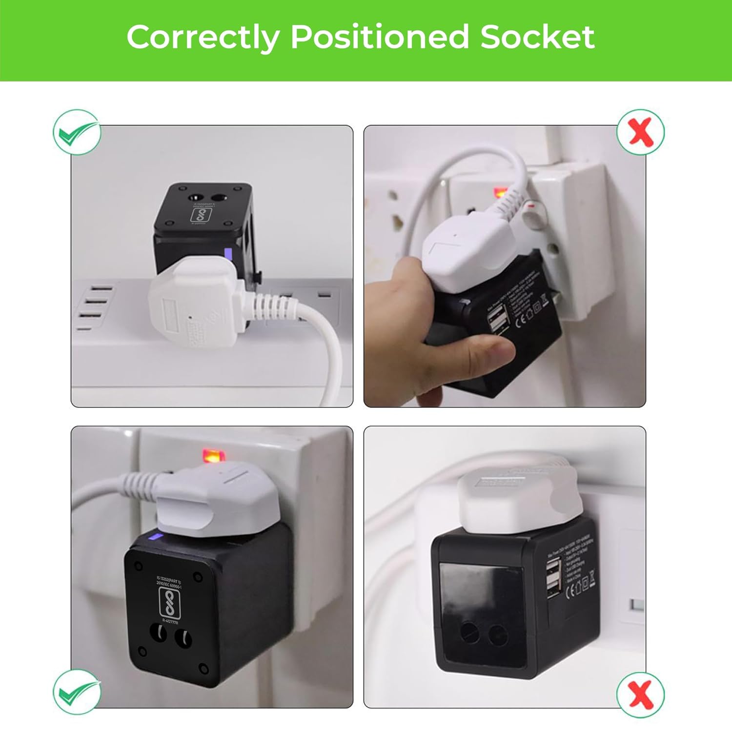 UltraProlink International All in One Universal Travel Adapter