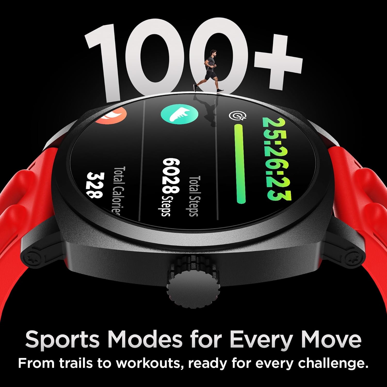 Pebble Endure 2 1.43” AMOLED Smartwatch with Always-On Display