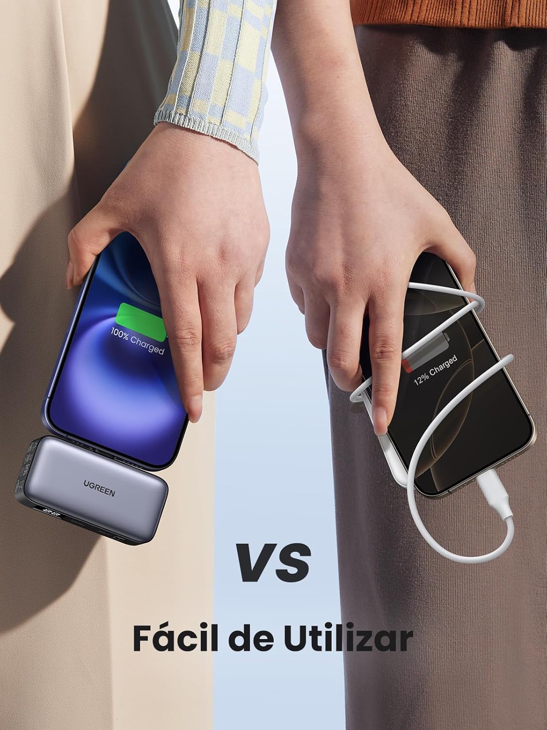 UGREEN 5000mAh Power Bank, Portable Charger 20W Fast Charging