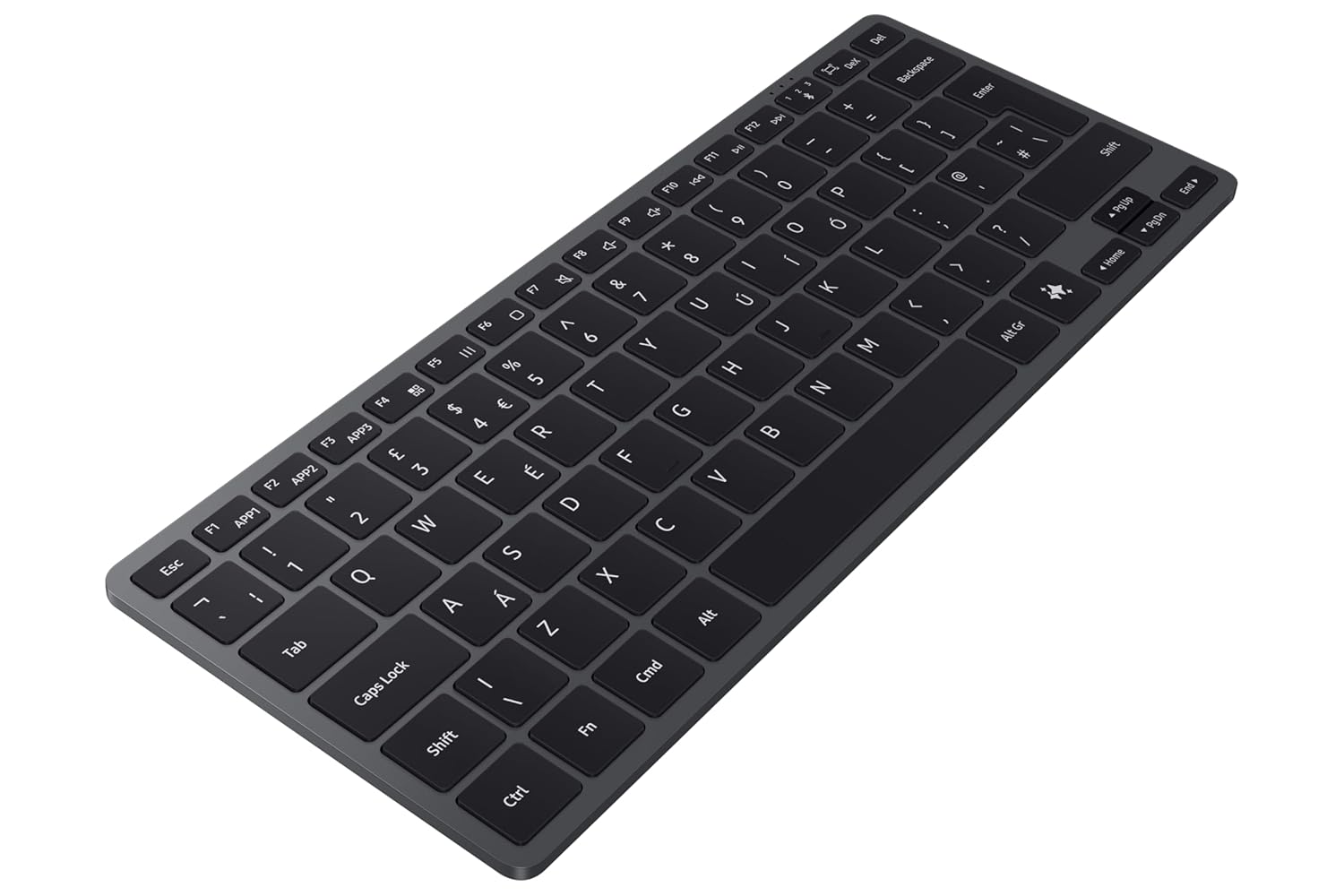 Samsung Galaxy Smart Keyboard, Black, Dedicated AI Short Key