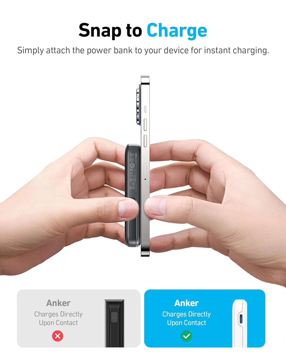 Anker 322 Magnetic Wireless Power Bank (MagGo)