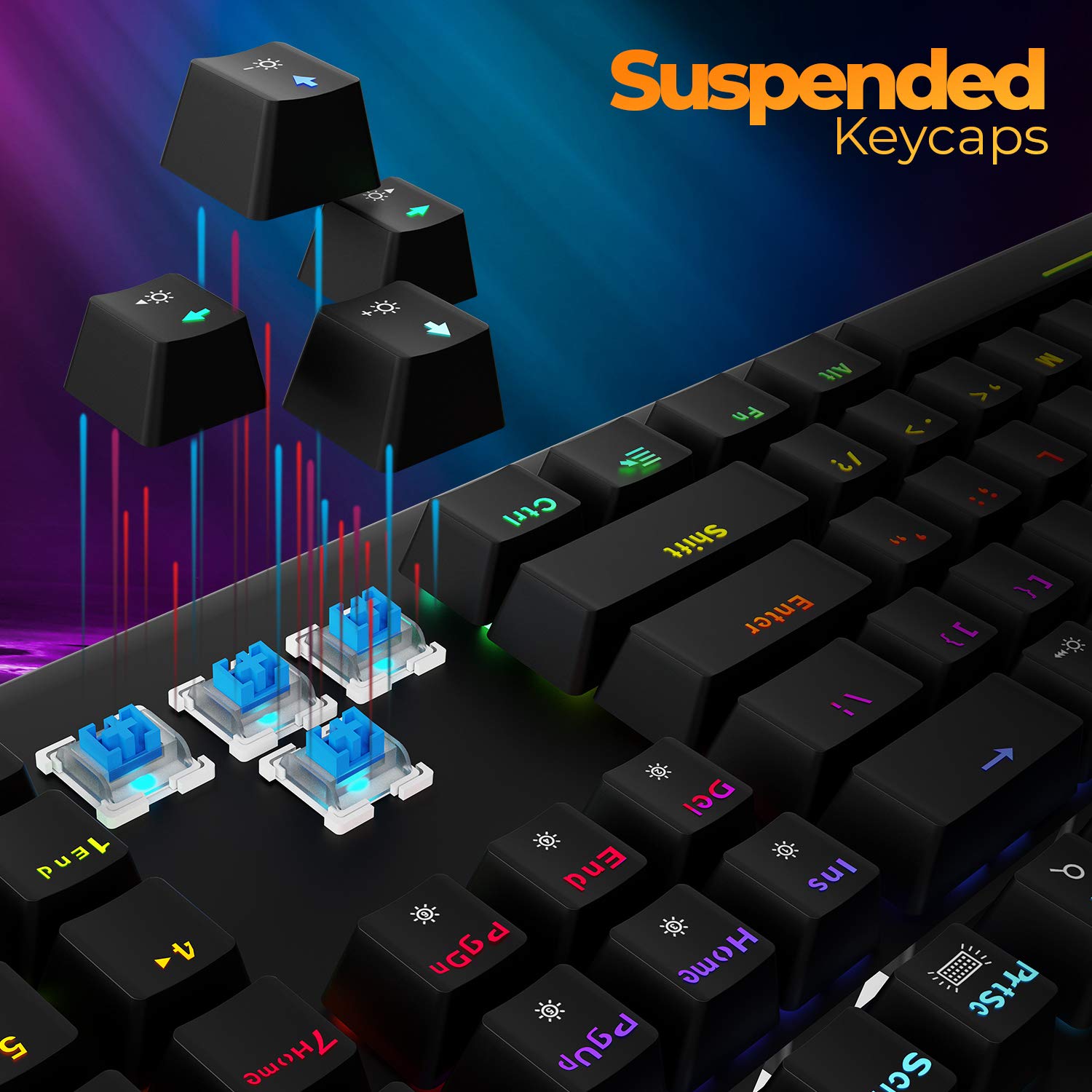 ZEBRONICS ZEB-MAX PRO V2 Premium Mechanical Gaming Keyboard