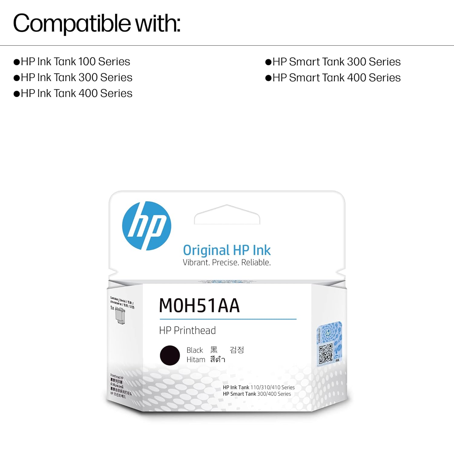 HP M0H51A Black Replacement GT Printhead