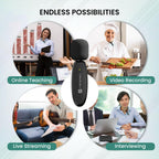Portronics Dash 7 Omnidirectional Type C Wireless Microphone