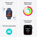 Apple Watch SE (2nd Gen, 2023) [GPS 44mm] Smartwatch