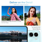 OPPO A6x 5G Smartphone 4+64GB, Ice Blue
