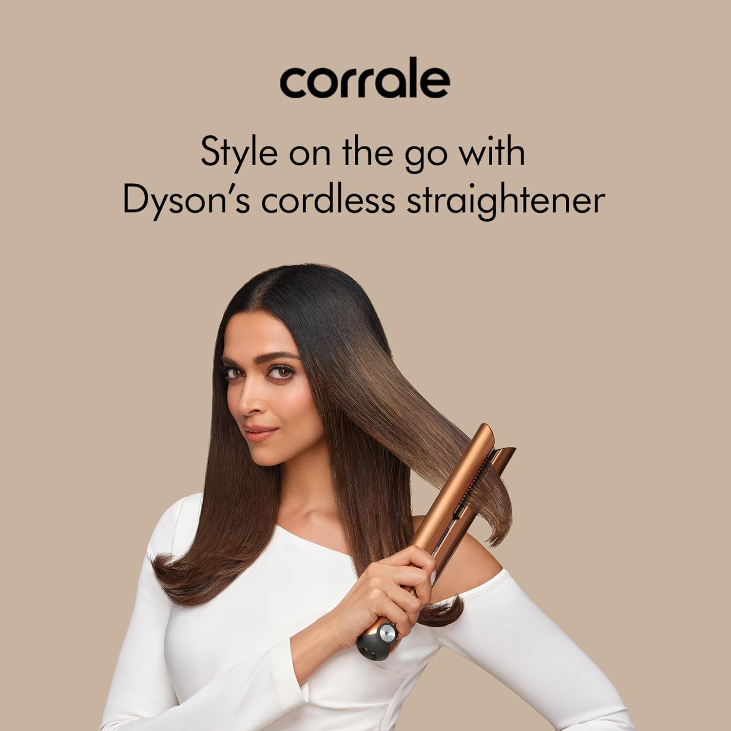 Dyson Corrale Hair Straightener|30 mins Cord-Free Styling
