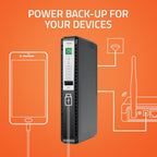 Artis AR-MINIDC-3 Mini UPS for WiFi Router/Modem/Set top Box Devices 8800mAh Battery