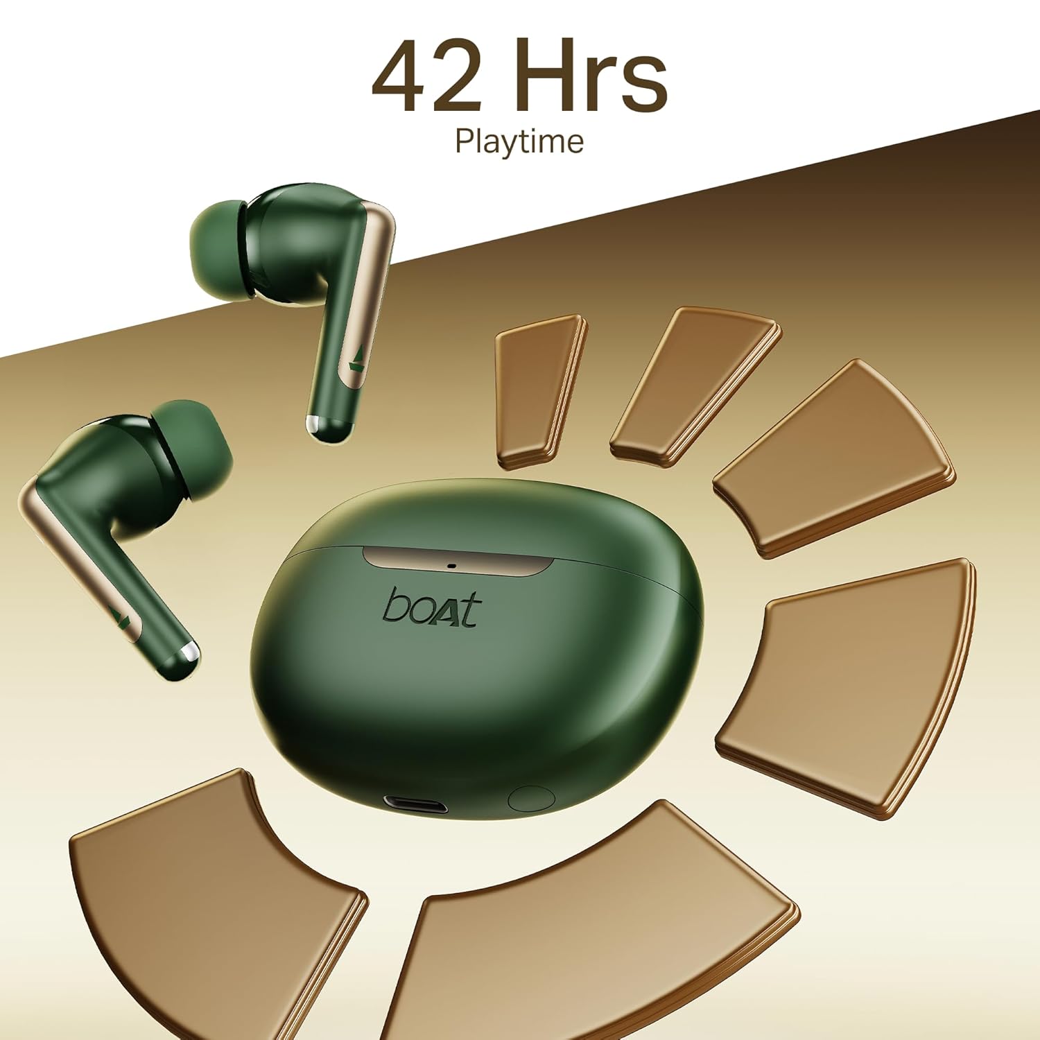 Boat Airdopes 141 Elite ANC, ANC(~35dB)