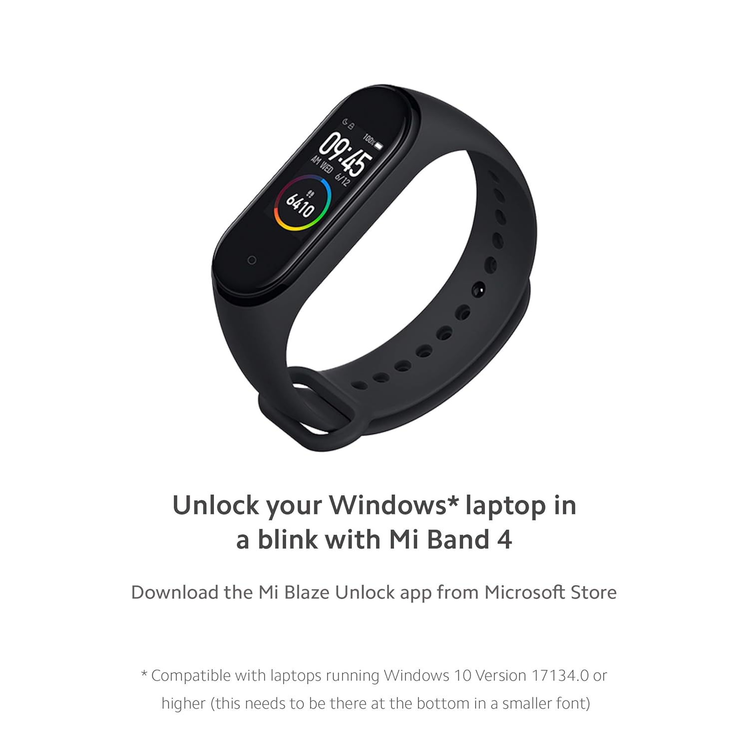 Mi Smart Band 4 0.94-inch AMOLED Color Display, 20 Days Battery