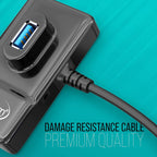 Quantum 4 Port USB Hub (1 Port 3.0 & 3 Port 2.0)