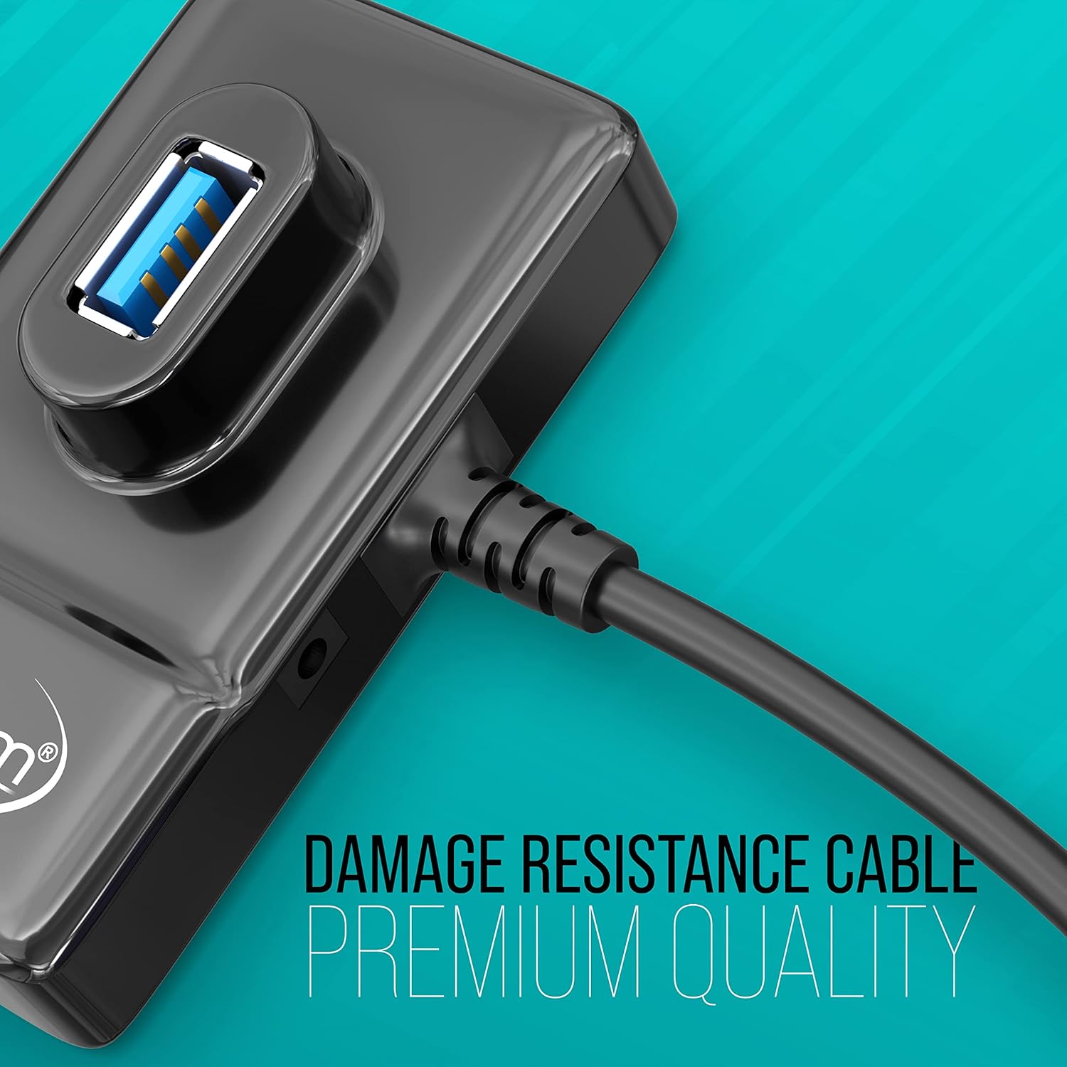 Quantum 4 Port USB Hub (1 Port 3.0 & 3 Port 2.0)